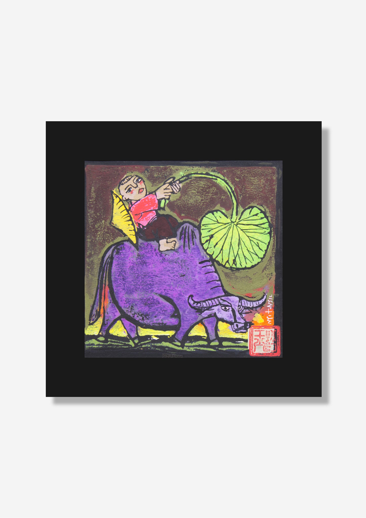 Lotus and Buffalo