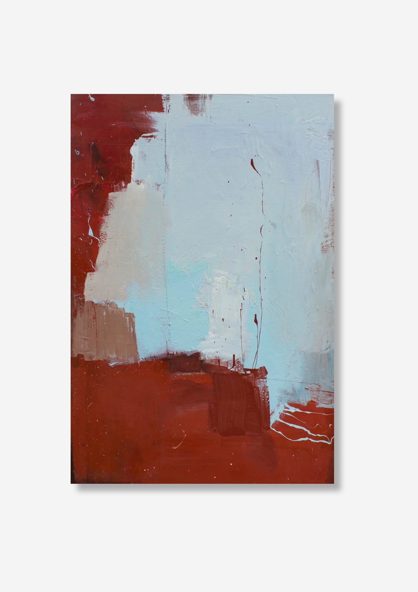 Red and Blue Composition