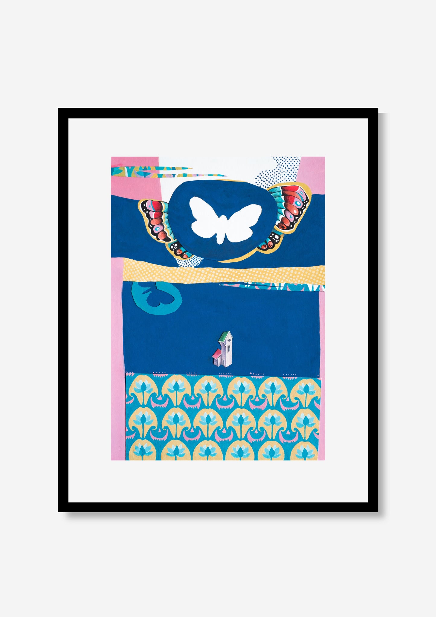 Landscape with Butterfly