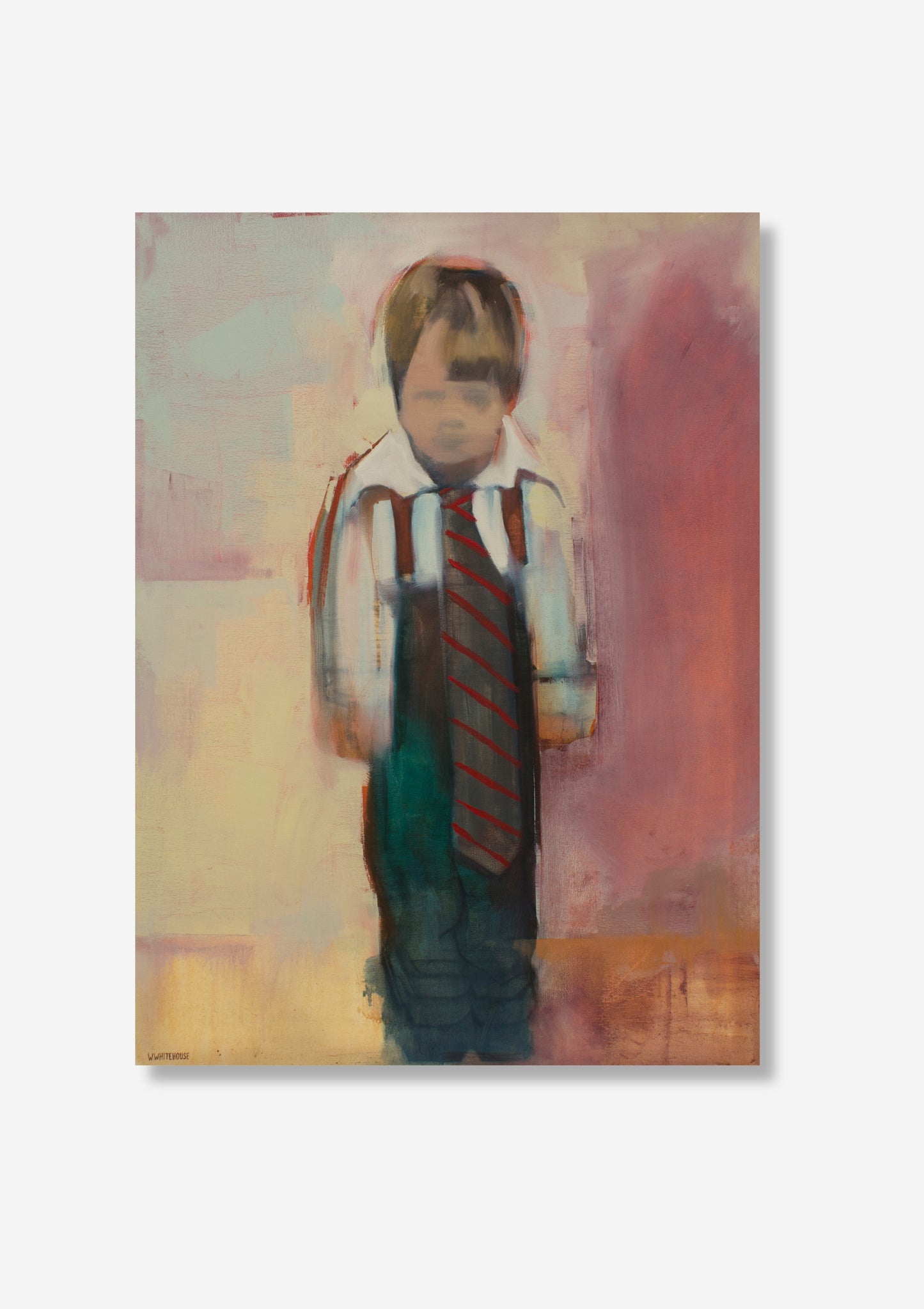 Young Boy Dressed Up