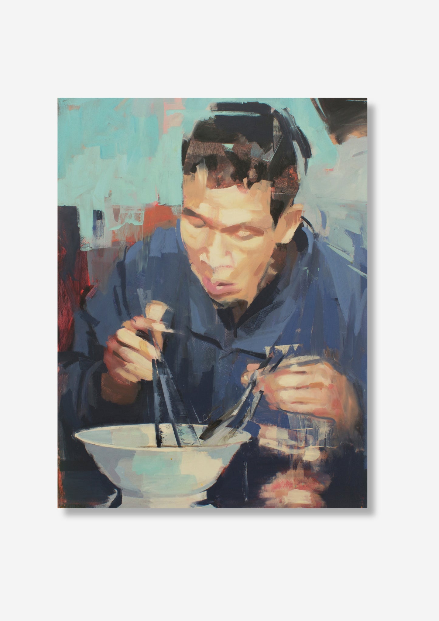 Man Eating Hu Tieu