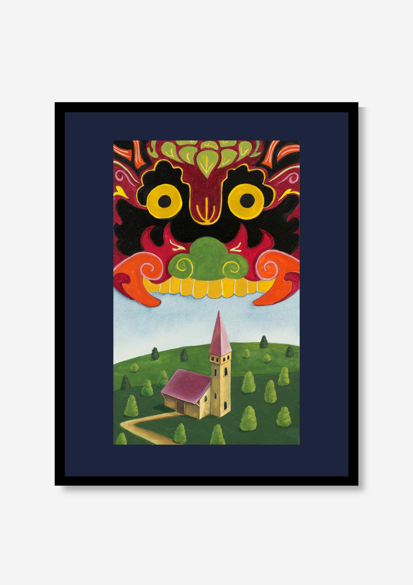 Landscape with Dragon