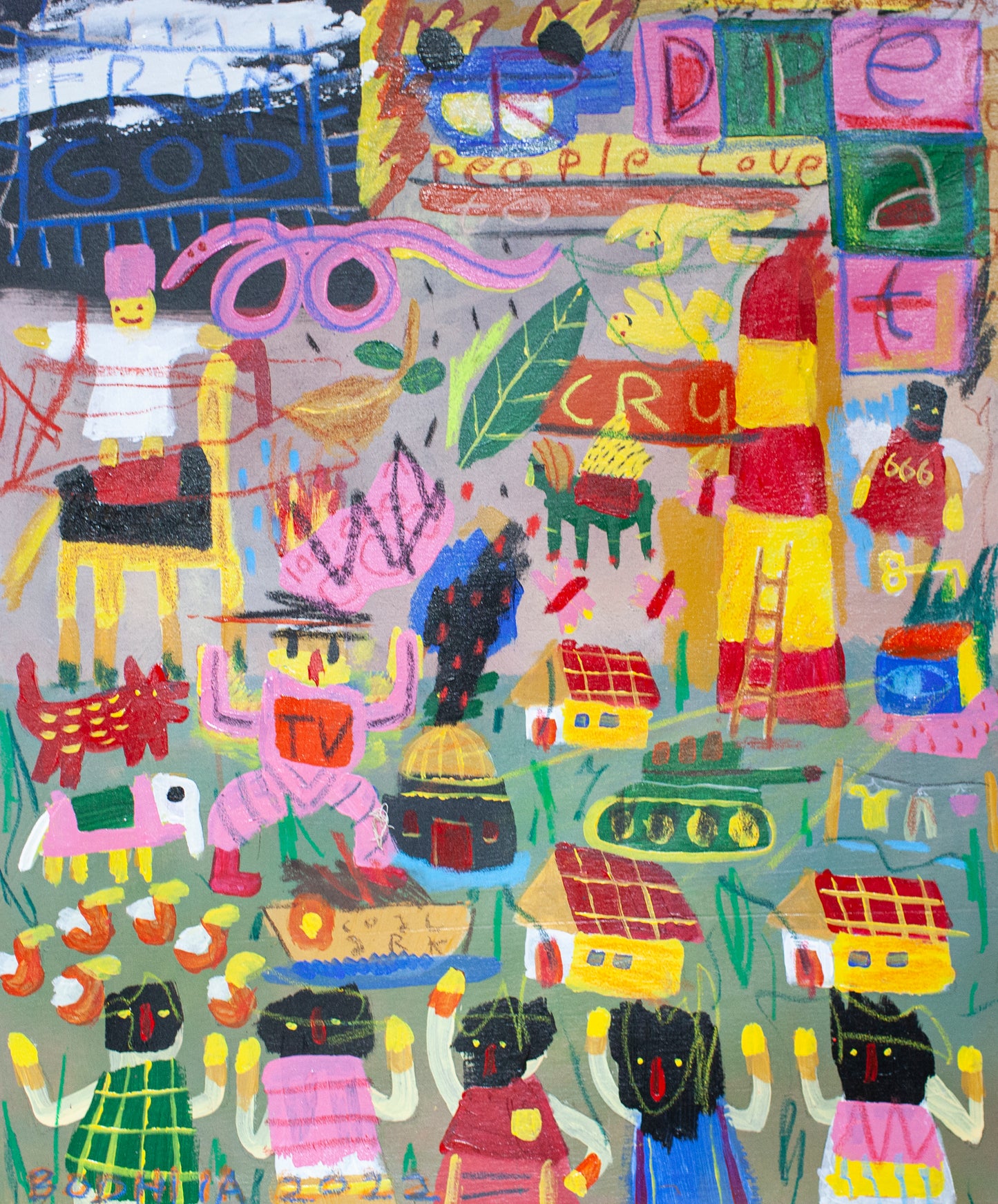 Menghibur diri diantara kekacauan