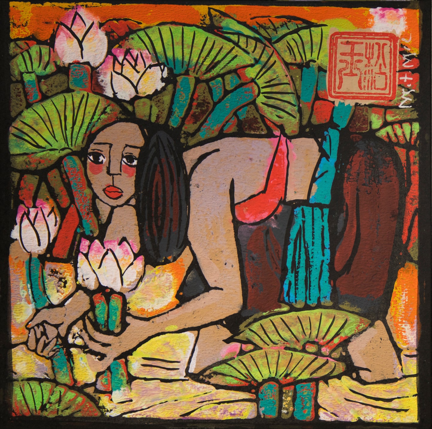 The Lotus Gatherer