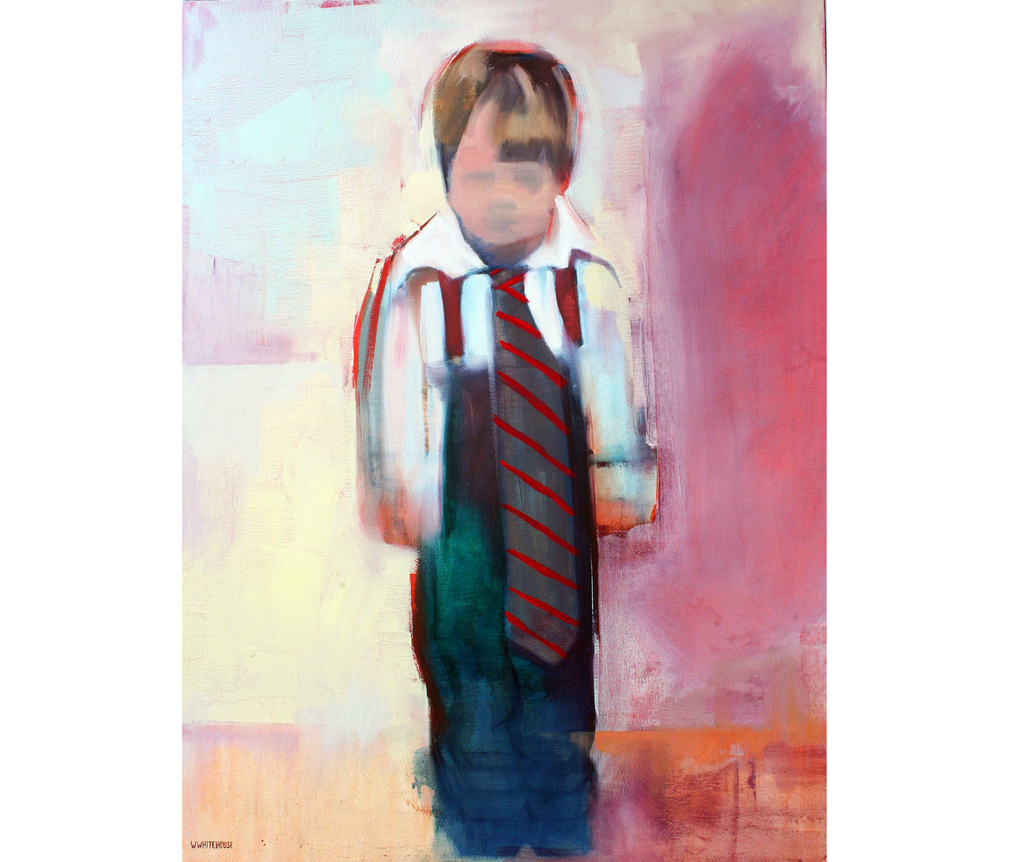 Young Boy Dressed Up