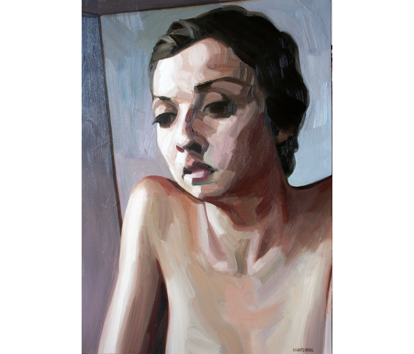 Denise in Grey Room