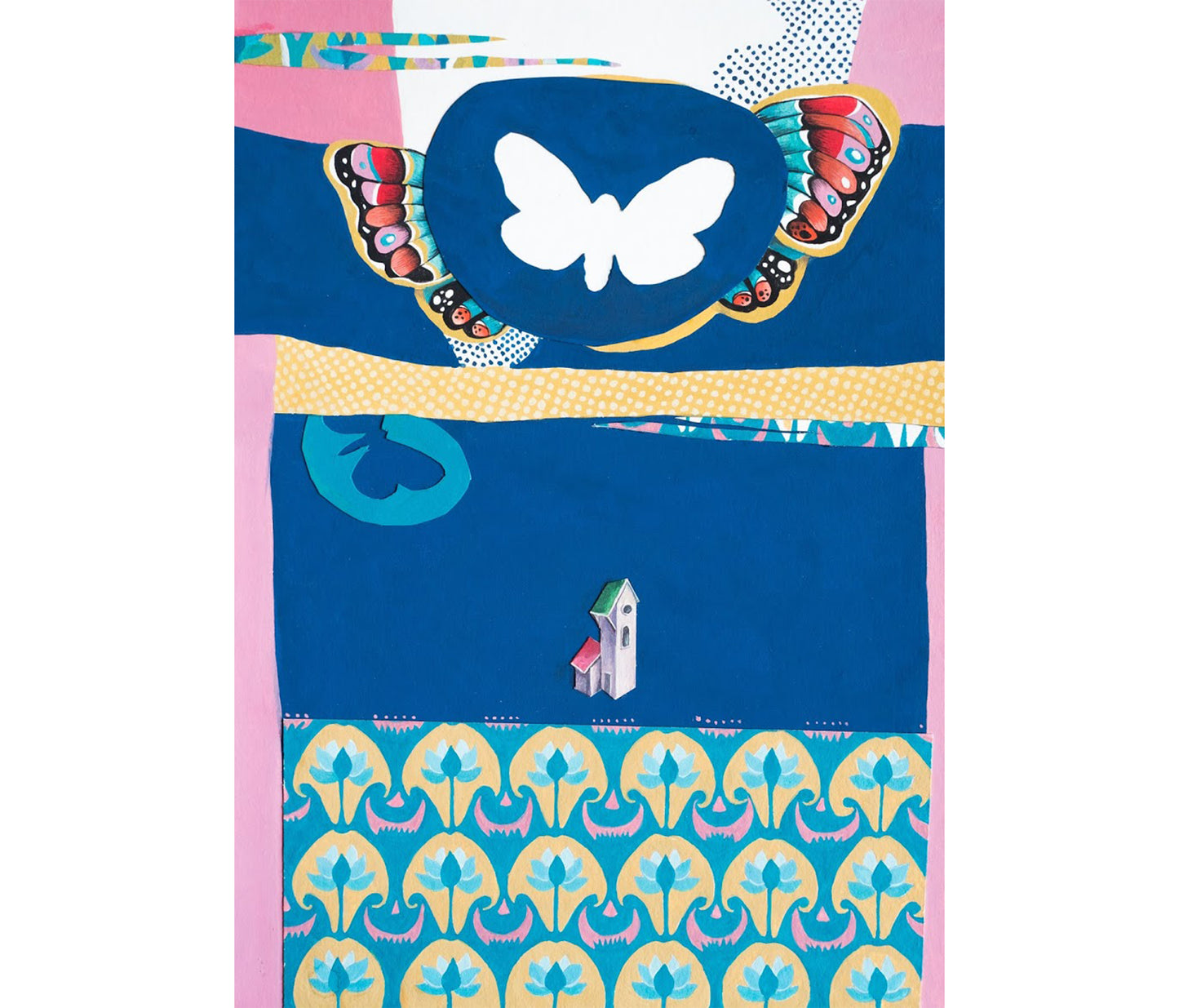 Landscape with Butterfly