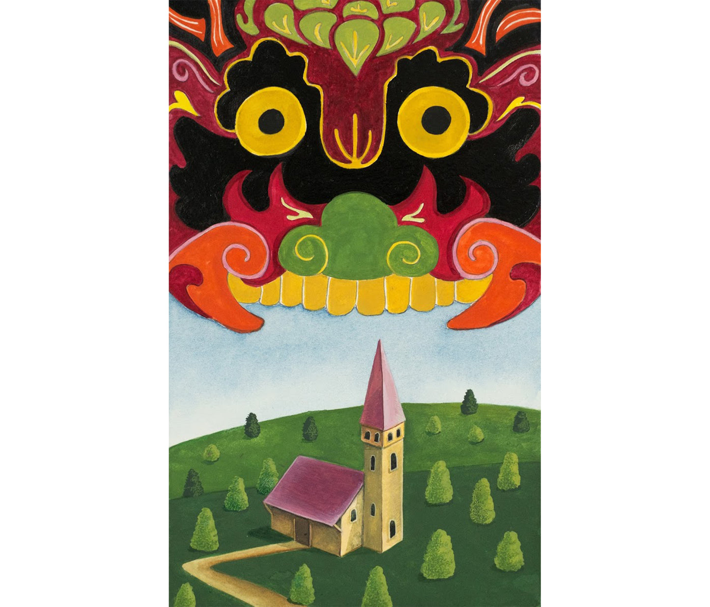 Landscape with Dragon