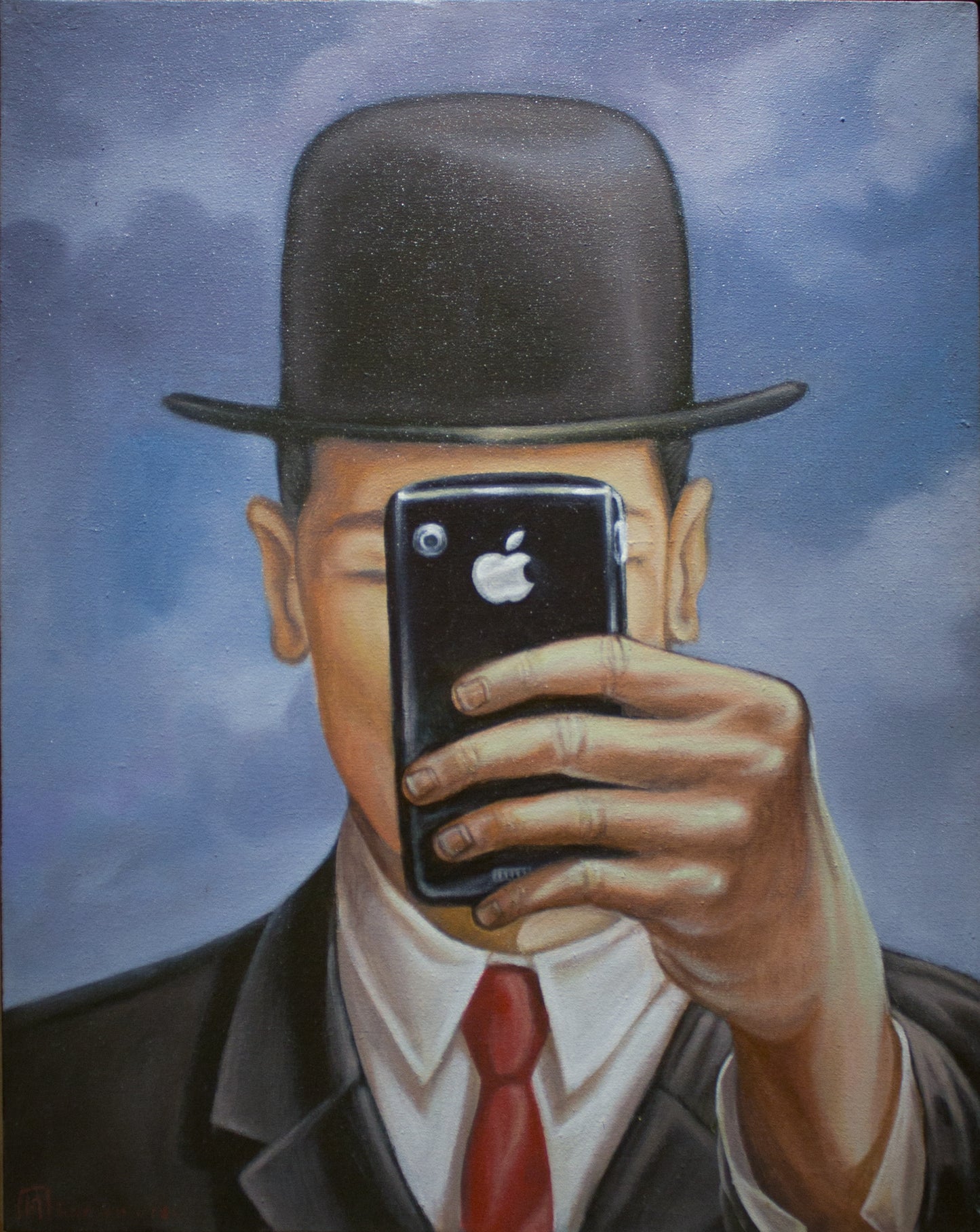 Magritte's Selfie